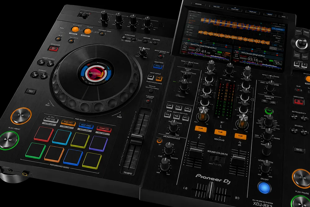 Pioneer DJ XDJ RX3 draaitafel te huur bij Korte Licht en Geluid